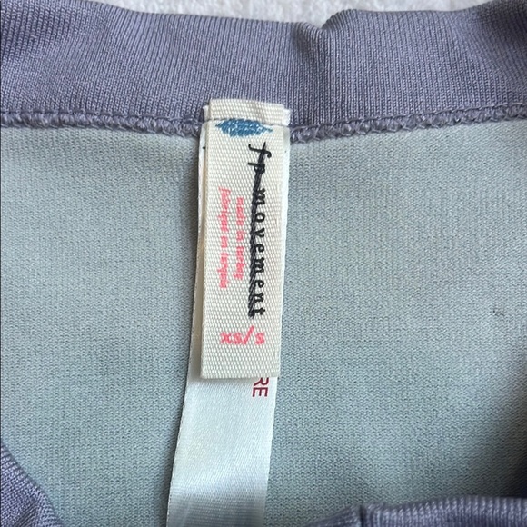 FP Movement Gray Polo Collar Crop Tank Top - Picture 3 of 7